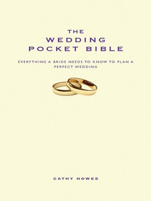 cover image of The Wedding Pocket Bible